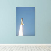 Space Shuttle Atlantis hebt 11 Leinwanddruck (Insitu (Holzboden))