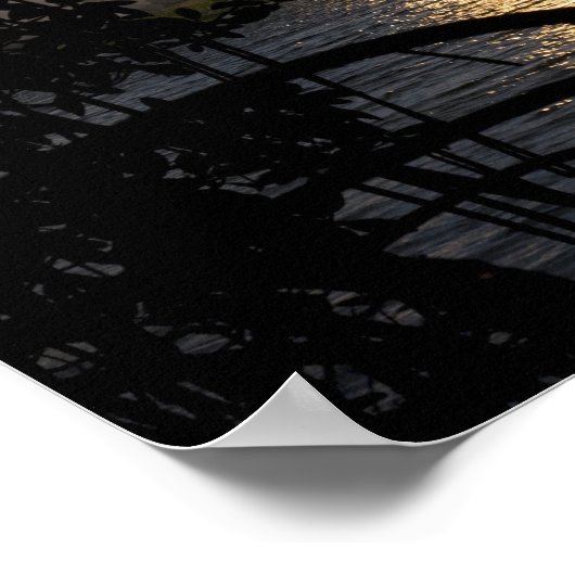 Space Shuttle Atlantis hebt 12 Poster (Ecke)