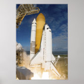 Space Shuttle Atlantis hebt 13 Poster (Vorne)