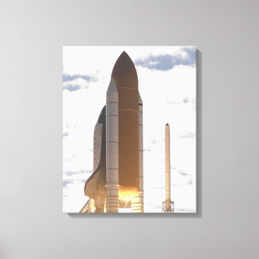 Space Shuttle Atlantis hebt 14 Leinwanddruck (Vorderseite)