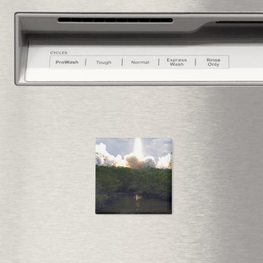 Space Shuttle Atlantis hebt 14 Magnet (In Situ (Geschirrspüler))