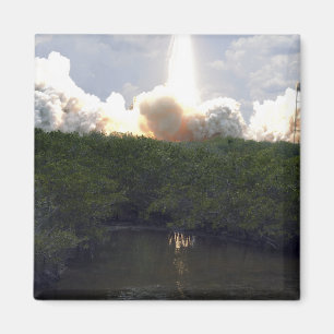 Space Shuttle Atlantis hebt 14 Magnet