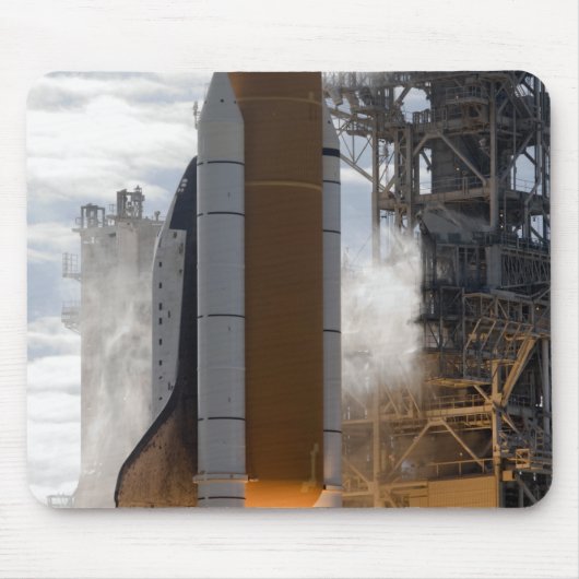 Space Shuttle Atlantis hebt 15 Mousepad (Vorne)
