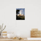 Space Shuttle Atlantis hebt 15 Poster (Küche)