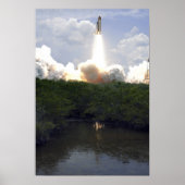 Space Shuttle Atlantis hebt 16 Poster (Vorne)