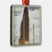 Space Shuttle Atlantis hebt 16 Silbernes Ornament (Rechts)