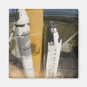 Space Shuttle Atlantis hebt 17 Magnet