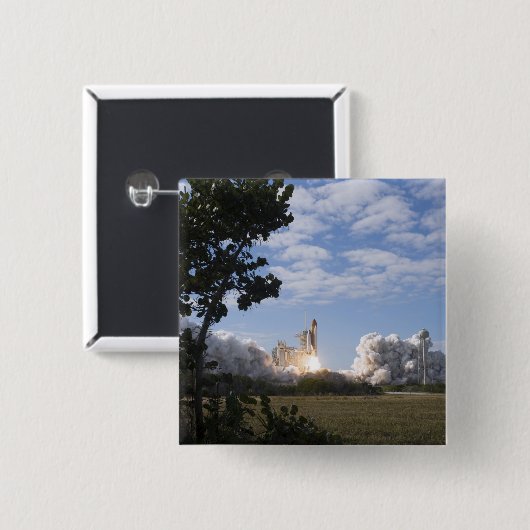 Space Shuttle Atlantis hebt 18 Button (Vorne & Hinten)