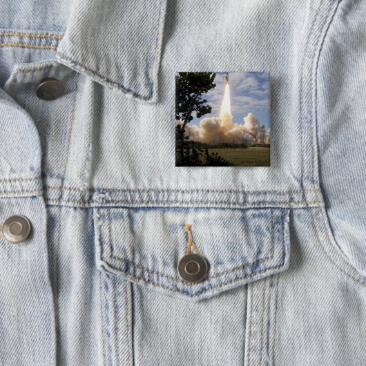 Space Shuttle Atlantis hebt 19 Button (Beispiel)