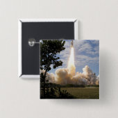 Space Shuttle Atlantis hebt 19 Button (Vorne & Hinten)