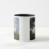 Space Shuttle Atlantis hebt 19 Tasse (Zentrum)