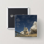 Space Shuttle Atlantis hebt 20 Button (Vorne & Hinten)