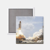 Space Shuttle Atlantis hebt 21 Magnet (Vorderseite/Rückseite)