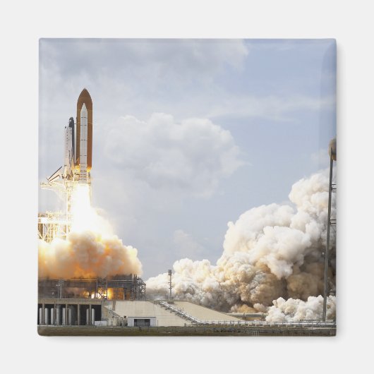 Space Shuttle Atlantis hebt 21 Magnet (Vorne)