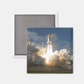 Space Shuttle Atlantis hebt 24 Magnet (Vorderseite/Rückseite)