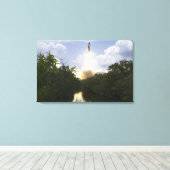 Space Shuttle Atlantis hebt 26 Leinwanddruck (Insitu (Holzboden))