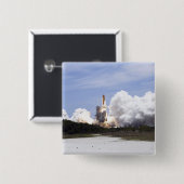 Space Shuttle Atlantis hebt 27 Button (Vorne & Hinten)