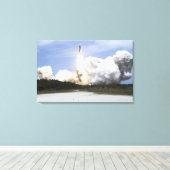 Space Shuttle Atlantis hebt 28 Leinwanddruck (Insitu (Holzboden))