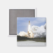 Space Shuttle Atlantis hebt 28 Magnet (Vorderseite/Rückseite)