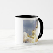 Space Shuttle Atlantis hebt 2 Tasse (VorderseiteRechts)