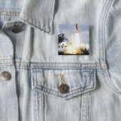 Space Shuttle Atlantis hebt 4 Button (Beispiel)