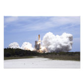 Space Shuttle Atlantis hebt 4 Fotodruck (Vorne)