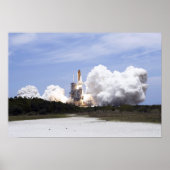 Space Shuttle Atlantis hebt 4 Poster (Vorne)