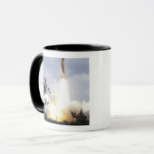 Space Shuttle Atlantis hebt 4 Tasse (Vorderseite Links)