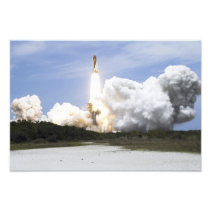 Space Shuttle Atlantis hebt 5 Fotodruck