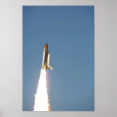 Space Shuttle Atlantis hebt 5 Poster (Vorne)