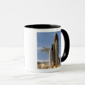 Space Shuttle Atlantis hebt 5 Tasse (VorderseiteRechts)