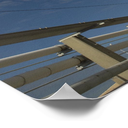 Space Shuttle Atlantis hebt 6 Poster (Ecke)