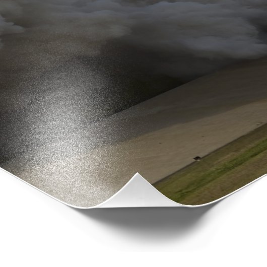 Space Shuttle Atlantis hebt 7 Fotodruck (Ecke)