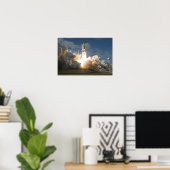 Space Shuttle Atlantis hebt 8 Poster (Heimbüro)