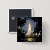 Space Shuttle Atlantis hebt 9 Button (Vorne & Hinten)