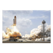 Space Shuttle Atlantis hebt 9 Fotodruck (Vorne)