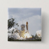 Space Shuttle Atlantis hebt ab 5 Button (Vorderseite)