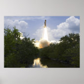 Space Shuttle Atlantis hebt ab 5 Poster (Vorne)