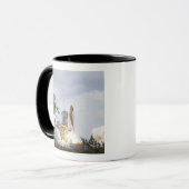 Space Shuttle Atlantis hebt ab 5 Tasse (Vorderseite Links)
