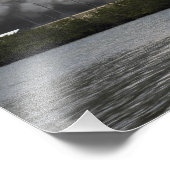 Space Shuttle Atlantis hebt ab Fotodruck (Ecke)