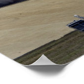 Space Shuttle Atlantis hebt ab Poster (Ecke)