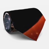 Space Shuttle Atlantis Hubble Telescope Artwork Krawatte (Gerollt)
