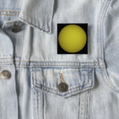 Space Shuttle Atlantis in der Silhouette Button (Beispiel)