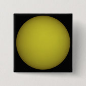 Space Shuttle Atlantis in der Silhouette Button (Vorderseite)