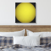 Space Shuttle Atlantis in der Silhouette Leinwanddruck (Insitu (Schlafzimmer))