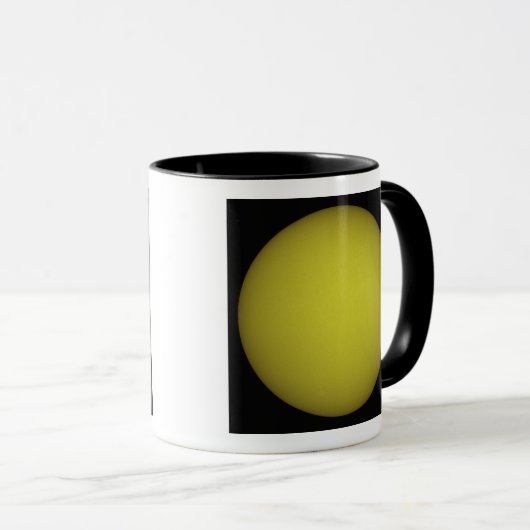 Space Shuttle Atlantis in der Silhouette Tasse (VorderseiteRechts)