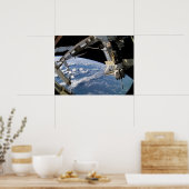 Space Shuttle Atlantis & ISS (STS-115) Poster (Küche)