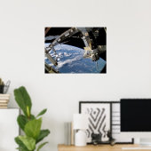 Space Shuttle Atlantis & ISS (STS-115) Poster (Heimbüro)