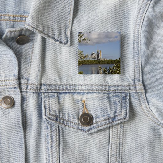 Space Shuttle Atlantis ist bereit Button (Beispiel)