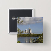 Space Shuttle Atlantis ist bereit Button (Vorne & Hinten)